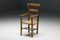 Wabi-Sabi Rustic Cord Chair in French Craftsmanship, 1940s 5