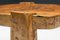 Rustic Burl Wabi Sabi Square Coffee Table, 1930s 8