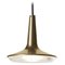 Satin Gold Kin 478 Suspension Lamp by Francesco Rota for Oluce 1