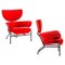 Three Pieces Armchairs by Franco Albini for Cassina, Set of 2, Image 1