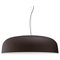 Bronze and White Canopy 422 Suspension Lamp by Francesco Rota for Oluce 1