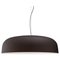 Bronze and White Canopy 422 Suspension Lamp by Francesco Rota for Oluce, Image 1