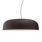 Bronze and White Canopy 422 Suspension Lamp by Francesco Rota for Oluce 5