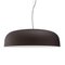 Bronze and White Canopy 422 Suspension Lamp by Francesco Rota for Oluce 3