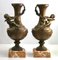 Ornamented Lamp Bases with Angels, Set of 2 3
