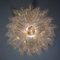 Italian Chandelier with Leaves from Barovier & Toso 4