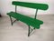 Banc de Jardin Vintage Vert 2