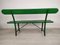 Vintage Green Garden Bench 12