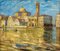 Otto E. Pippel, Canal Grande con San Geremia, Olio su tela, Immagine 1