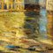 Otto E. Pippel, Canal Grande with San Geremia, Oil on Canvas 2