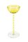 Bicchiere da vino giallo di Otto Prutscher Meyr's Neffe, 1908, Immagine 2