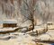 Ernst Huber, Winter Landscape, 1943, Oil on Canvas 1