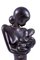 Werkstatte Hagenauer Vienna, Femme Africaine avec Enfant, 1935, Noyer et Laiton 2