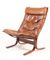 Norwegian Siesta Bentwood and Tan Leather Lounge Chairs by Ingmar Relling for Westnofa, 1960s, Set of 2 5