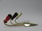 Vintage Wandlampe mit Drei Leuchten, 1950er 6