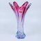 Large Italian Twisted Murano Glass Vase, 1960s, Image 1