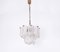 Leaf Hanging Lamp in Murano Glass, 1970s 1