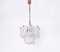 Leaf Hanging Lamp in Murano Glass, 1970s, Image 1