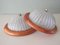 Mid-Century Wall Lamps or Ceiling Lamps from Massive Belgium, 1960, Set of 2 3