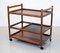 Danish Serving Cart in Rosewood by Henning Korch for CFC Silkeborg, 1960s, Image 1