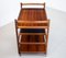 Danish Serving Cart in Rosewood by Henning Korch for CFC Silkeborg, 1960s 4
