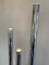 Hohe italienische Stehlampe aus Metall in Chrom von Reggiani, 1970er 8