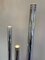 Tall Italian Organ Tube Floor Lamp in Metal Chrome by Reggiani, 1970s 8