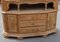 Large Carved Continental Cabinet in Light Oak, 1960s 4