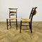 Antique English Chapel Chairs in Oak, Set of 6 6