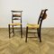 Antique English Chapel Chairs in Oak, Set of 6, Image 6