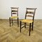 Antique English Chapel Chairs in Oak, Set of 6, Image 5