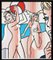 After Roy Lichtenstein, Nudes with Beach Ball, Stampa a colori su carta spessa, Immagine 1