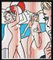 Nach Roy Lichtenstein, Nudes with Beach Ball, Farbdruck auf dickem Papier 1