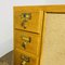 Mid-Century Index Card Filing Cabinet in Oak 9