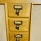 Mid-Century Index Card Filing Cabinet in Oak 7