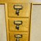 Mid-Century Index Card Filing Cabinet in Oak, Image 7