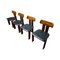 Sapporo Dining Chairs by Mario Marenco for Mobilgirgi, 1970s, Set of 5, Image 3