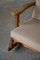 Danish Modern Rocking Chair in Solid Oak by Henning Kjærnulf, 1950s, Image 5