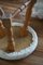 Mid-Century Modern Danish Stools in Oak and Bouclé, 1950s, Set of 2 3