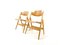 Vintage SE18 Folding Chairs by Egon Eiermann for Wilde & Spieth, Set of 4, Image 12
