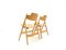 Vintage SE18 Folding Chairs by Egon Eiermann for Wilde & Spieth, Set of 4, Image 14