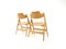 Vintage SE18 Folding Chairs by Egon Eiermann for Wilde & Spieth, Set of 4, Image 16