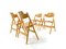 Vintage SE18 Folding Chairs by Egon Eiermann for Wilde & Spieth, Set of 4, Image 5