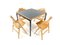 Vintage SE18 Folding Chairs by Egon Eiermann for Wilde & Spieth, Set of 4 21