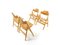 Vintage SE18 Folding Chairs by Egon Eiermann for Wilde & Spieth, Set of 4, Image 20