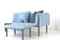 Ruché Sofa Meridienne in Felt by Inga Sempé for Ligne Roset, France, 2010, Set of 4, Image 10