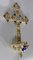 Croce in ceramica di Faience, XIX secolo, Immagine 2