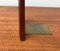 Mid-Century Scandinavian Bookend in Teak and Brass, Image 13