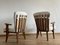 Lounge Chairs in Oak by Guillerme and Chambron from Votre Maison, 1960, Set of 2 15