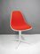 Amerikanischer Roter Gepolsterter Beistellstuhl mit Lafonda Gestell von Ray & Charles Eames für Herman Miller, 1960er 2